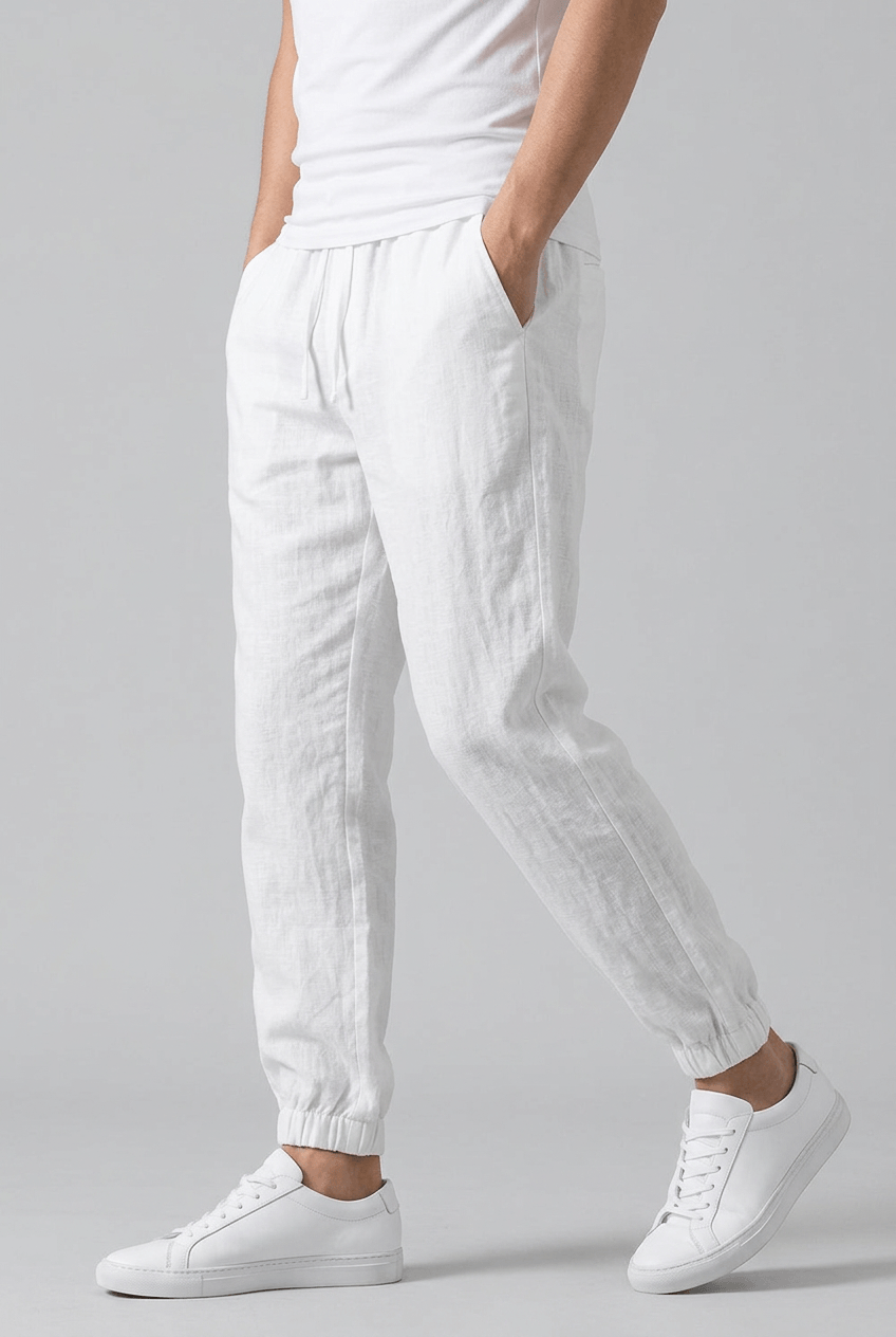Men's Trousers | Drawstring Waistband & Elastic Cuffs