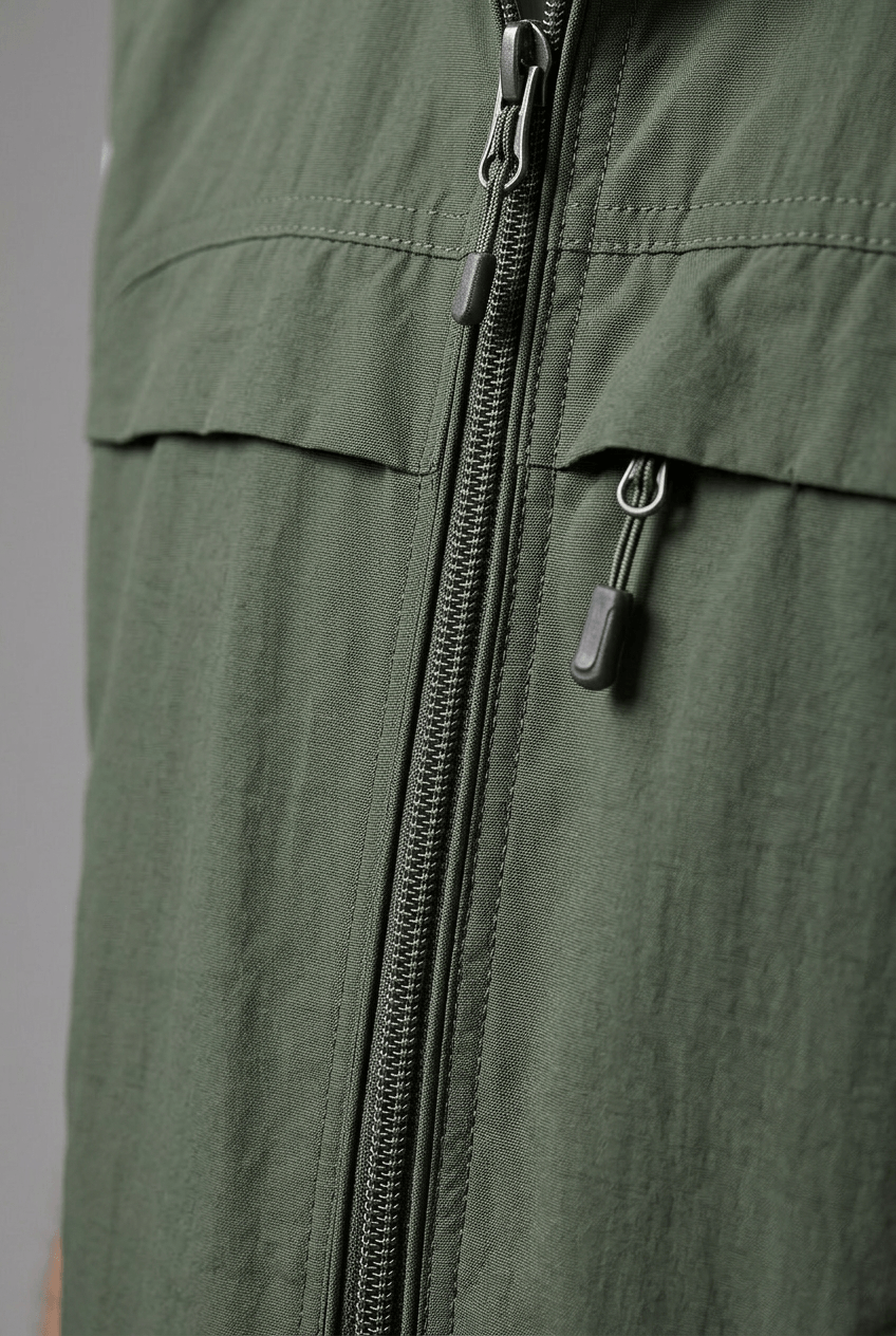Men's Gilet | Zip Pockets & Stand Collar