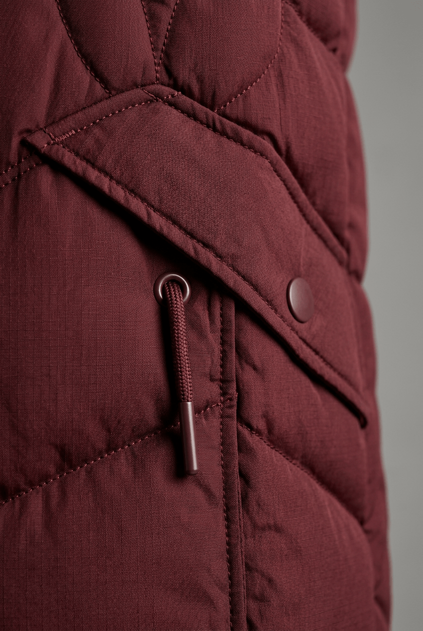 Women's Puffer Gilet | Detachable Hood