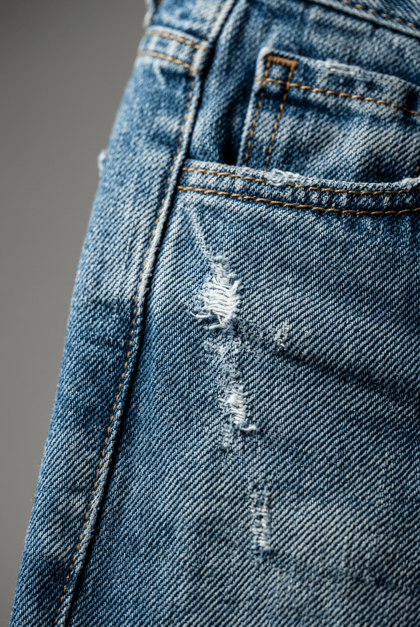 Women's Wide Leg Jeans | Vintage Used Wash