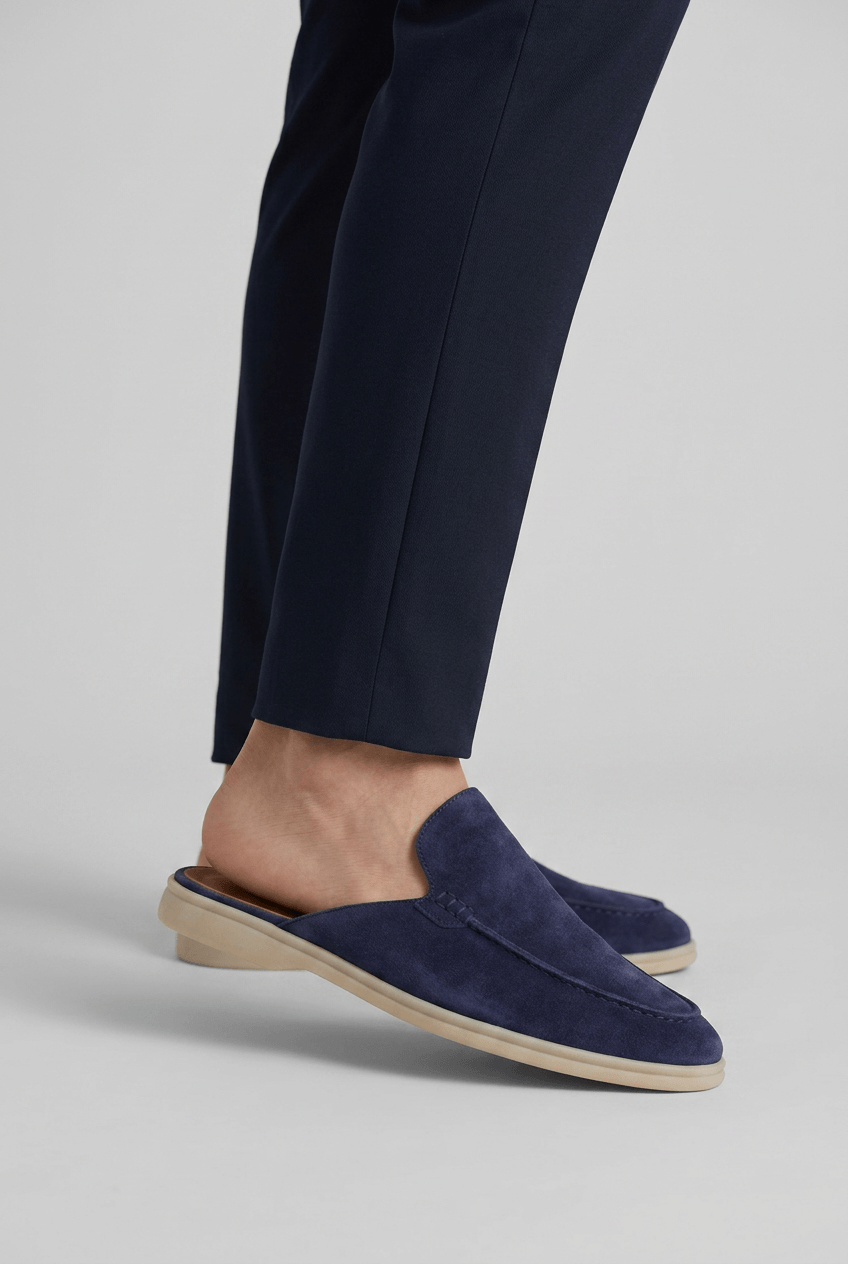 Men's Backless Loafer | Mules & Round Toe