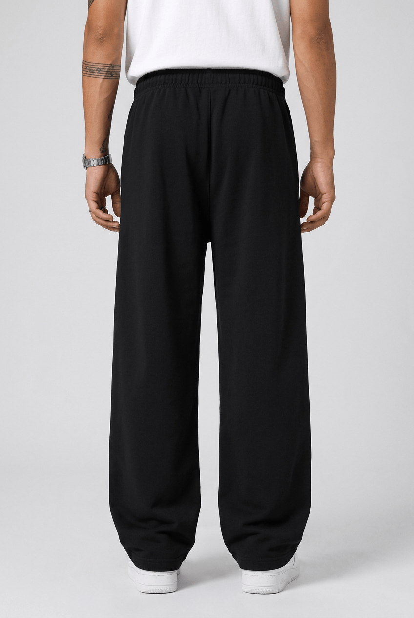 Men's Wide Leg Jogger Pants | Drawstring Waist