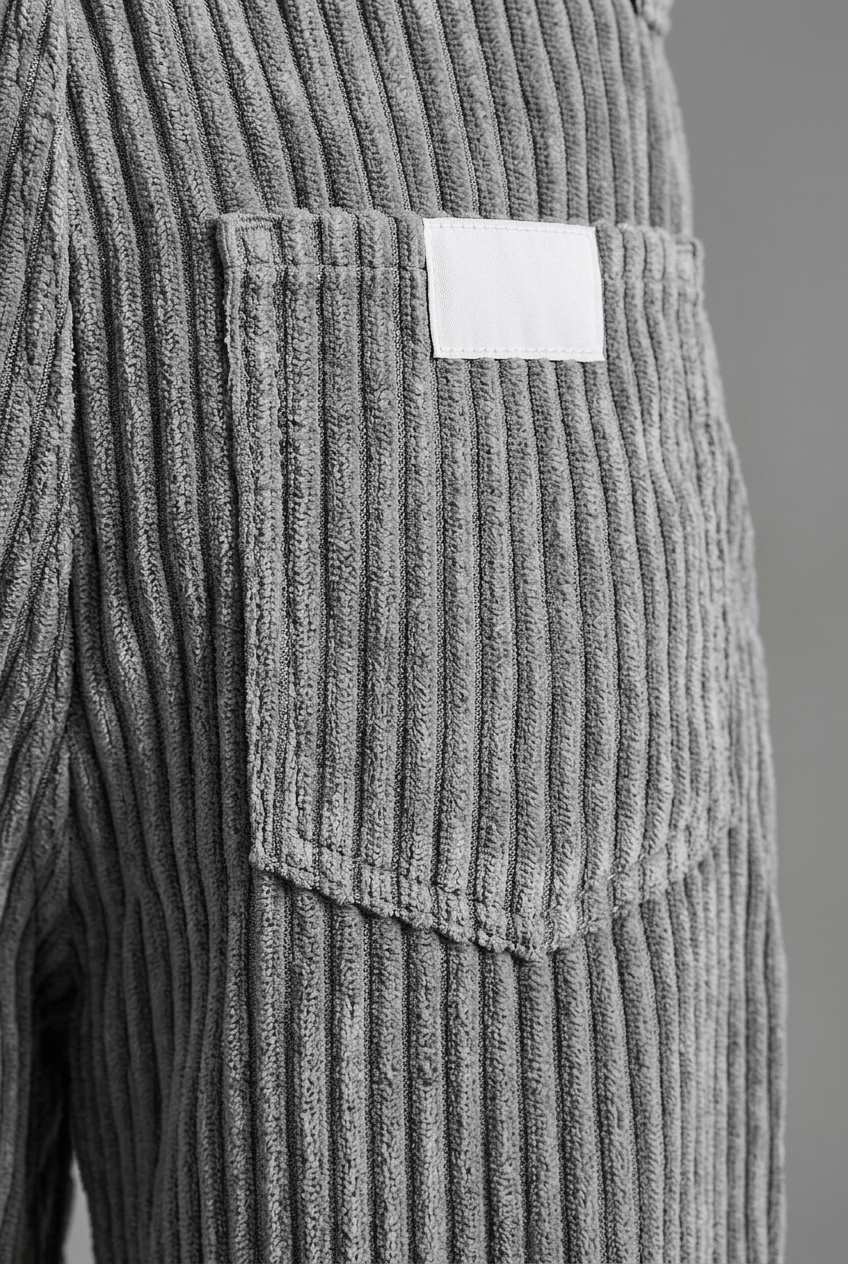 Men's Corduroy Trousers | Wide Wale Straight Fit