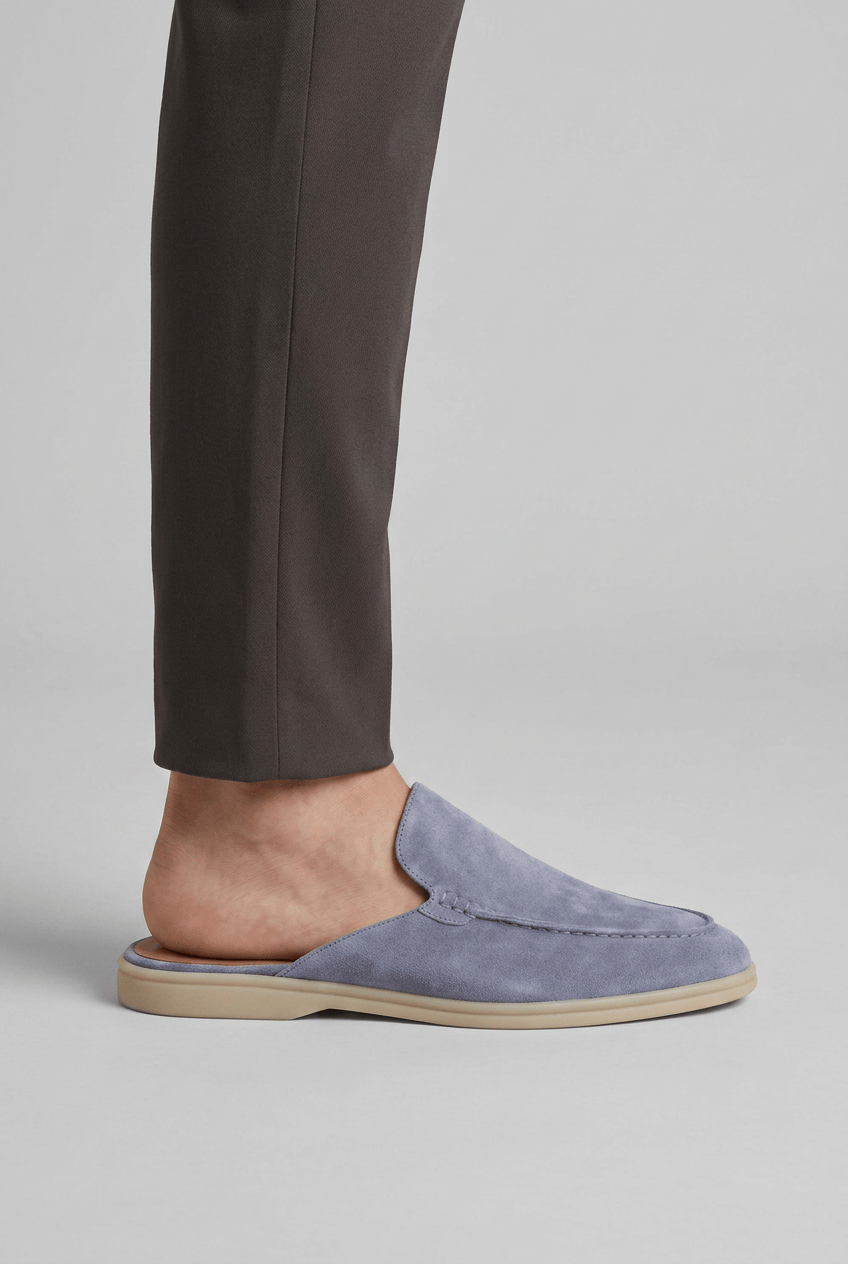 Men's Backless Loafer | Mules & Round Toe