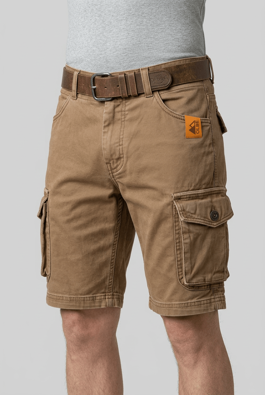 Men's Cargo Shorts | Large Flap Pockets & Washed Finish