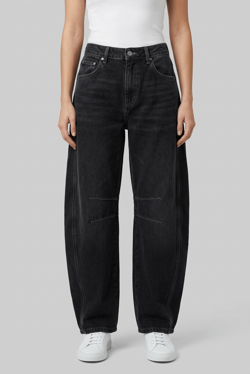 Women's Wide Leg Barrel Jeans