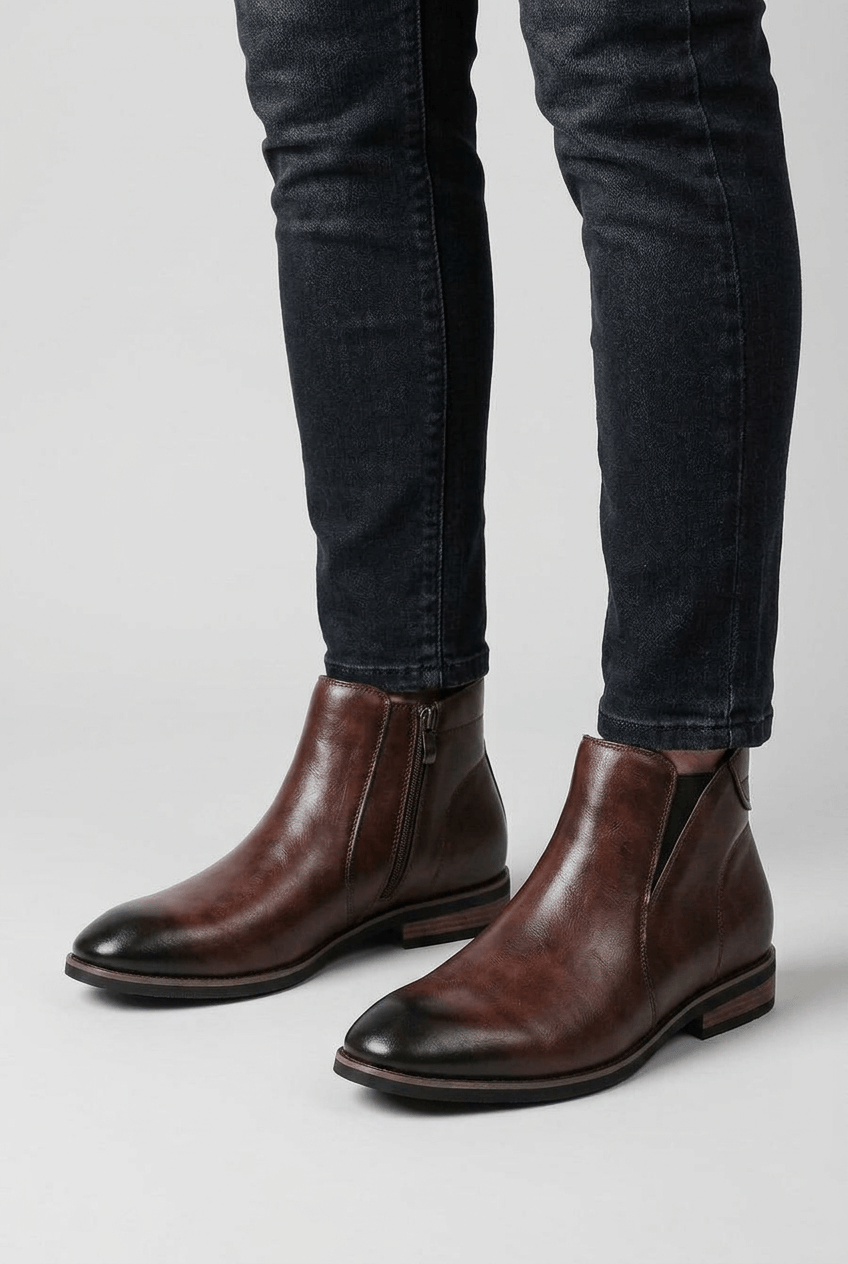 Men's Chelsea Boots | Side Zip Detail