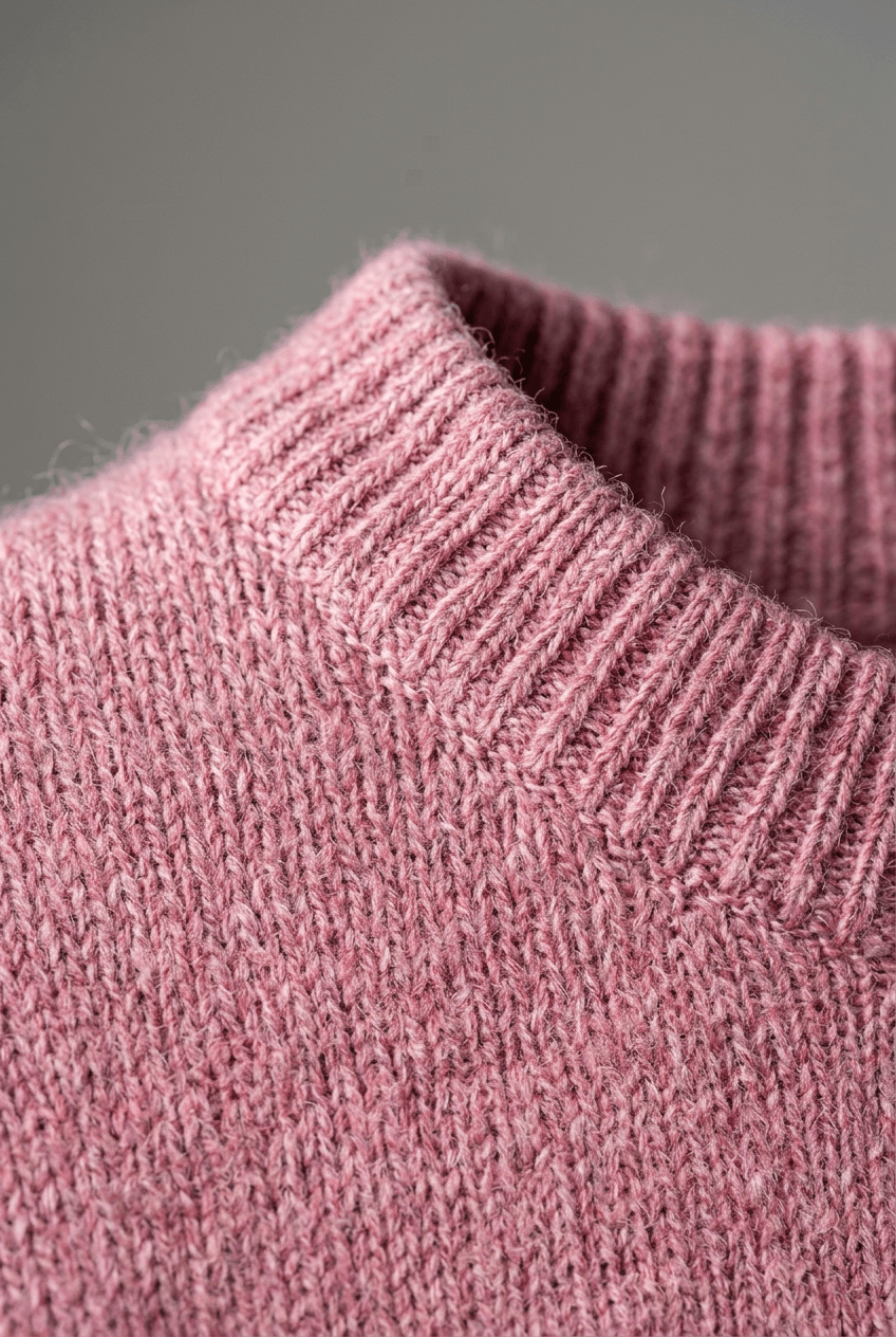 Women's Knitted Jumper | Relaxed Crew Neck