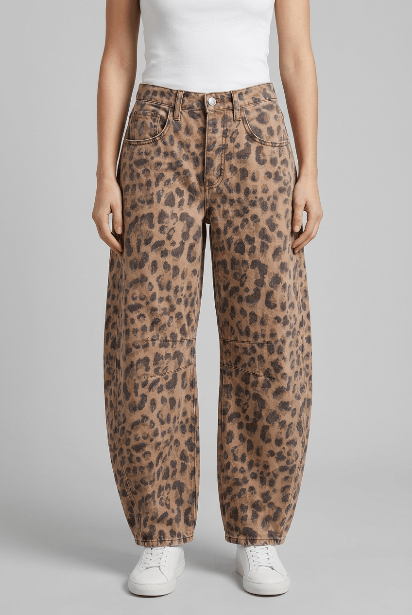 Women's Wide Leg Barrel Jeans