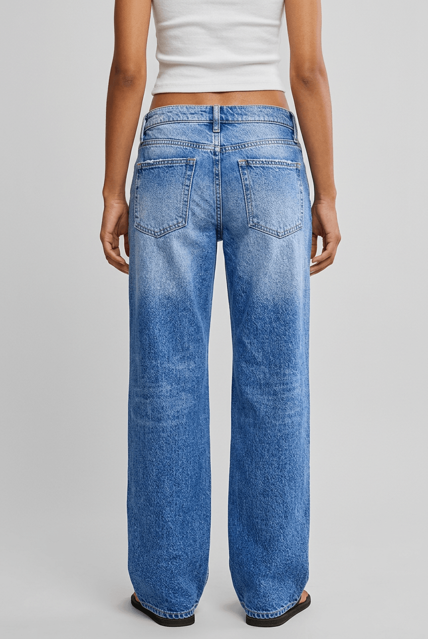 Women's Classic Jeans | High Waisted & Pockets