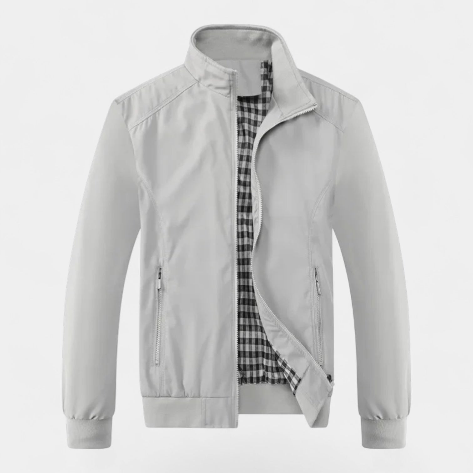 Men's Bomber Jacket | Water Resistant Zip Up