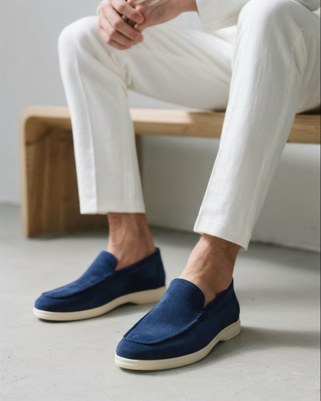 Men’s Suede Loafers | Slip On Smart Aesthetic