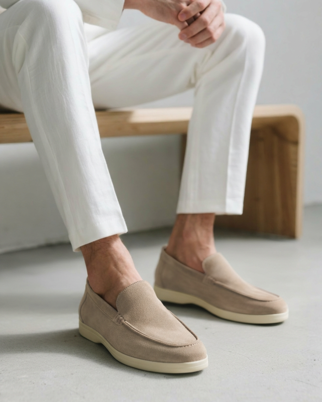 Men’s Suede Loafers | Slip On Smart Aesthetic