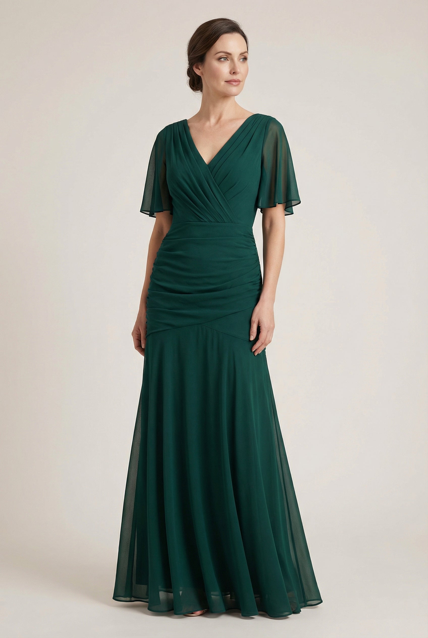 Women's Dress | Floral Pleated Maxi