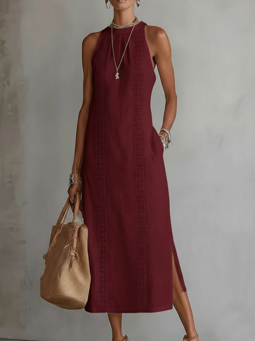 Women's Dress | Embroidered Midi Summer