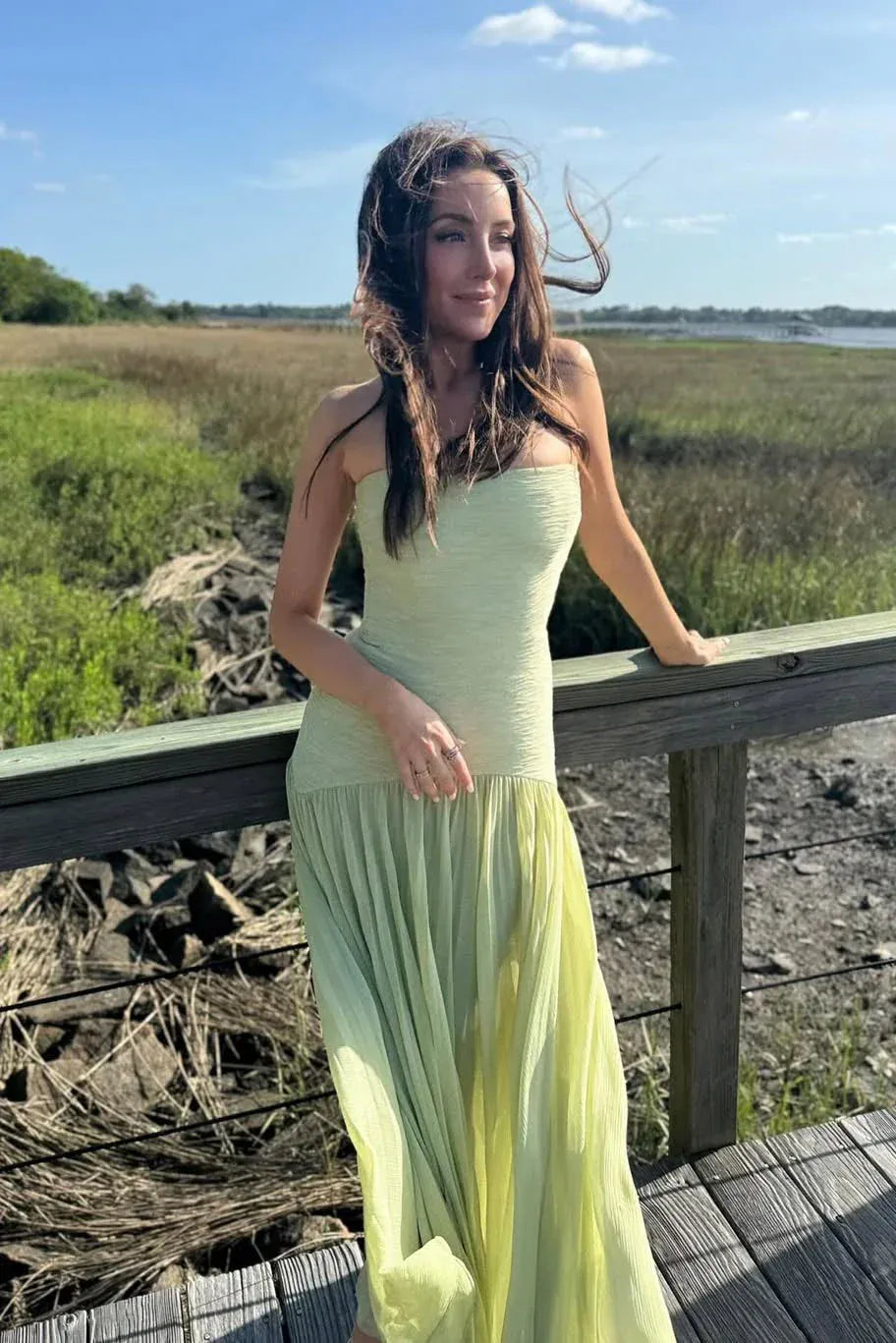 Women's Textured Wedding Guest Dress | Maxi