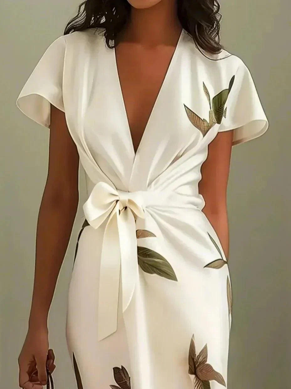 Women's Dress | Belt Wrap Midi