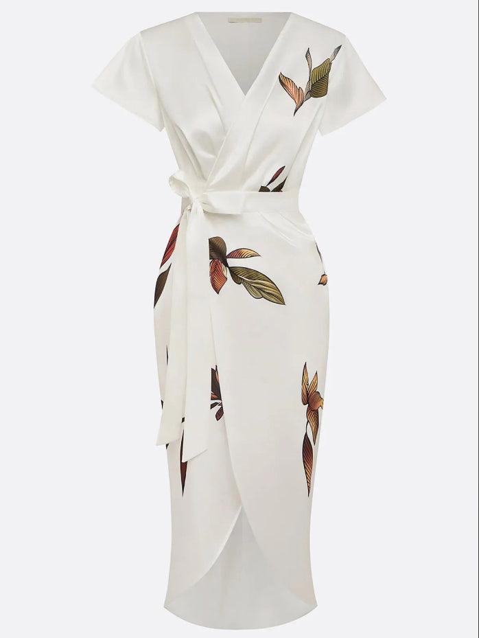 Women's Dress | Belt Wrap Midi
