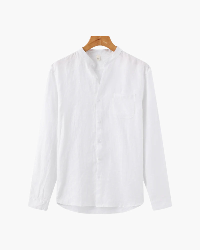 Men’s Shirt | Long Sleeve Summer Casual Button Down