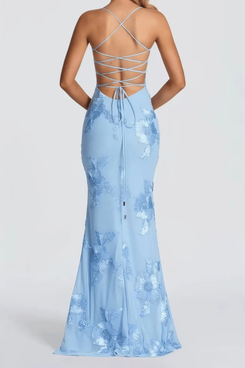 Women's Dress | Maxi Floral Embroidered Wedding Guest