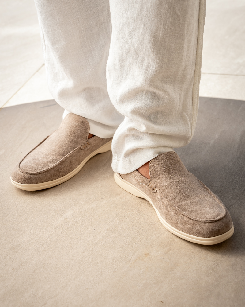 Men’s Suede Loafers | Slip On Smart Aesthetic