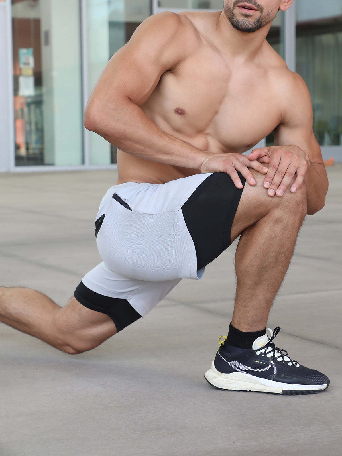 Men's 2 in 1 Running Shorts | 8 Inch Liner with Pocket