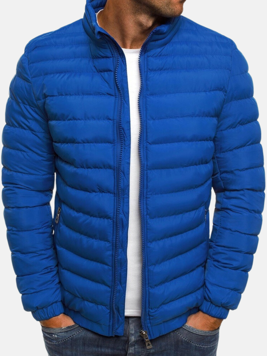 Men’s Quilted Jacket | Lightweight Puffer Zip