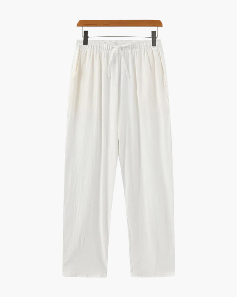 Men’s Drawstring Trousers | Relaxed Fit Summer Casual Aesthetic