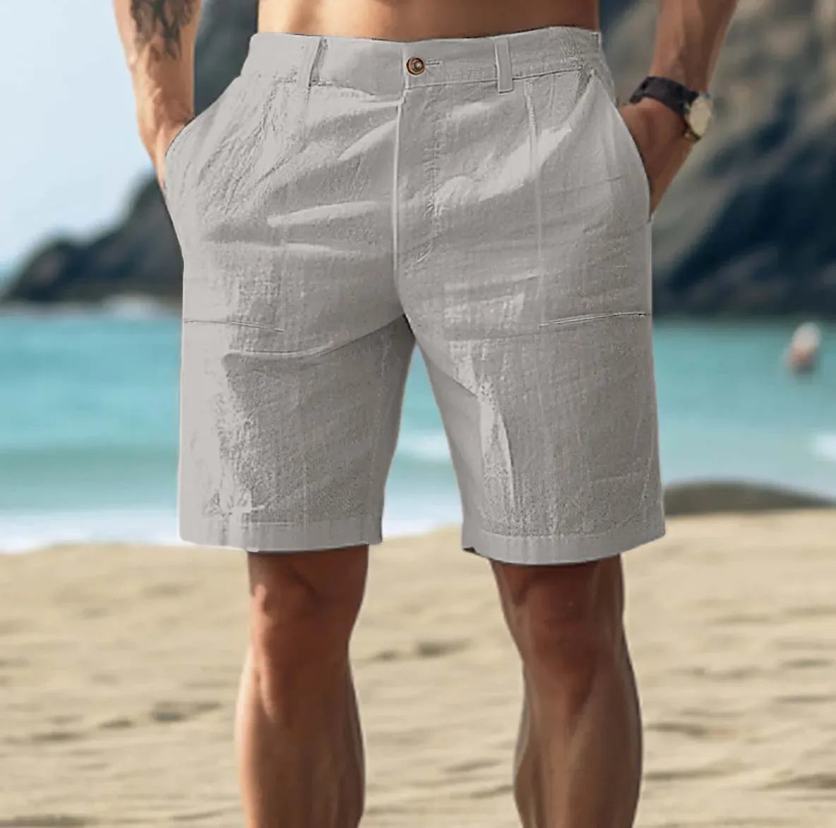 Men’s Relaxed Summer Shorts | Drawstring Casual Fit