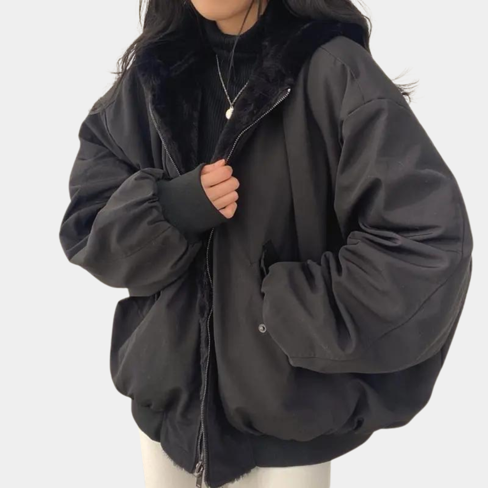 Women’s Hooded Winter Jacket | Double Layer Padded