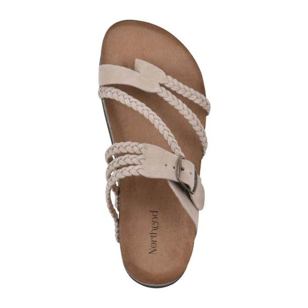 Women's Sandals | Cork Footbed Braided Straps