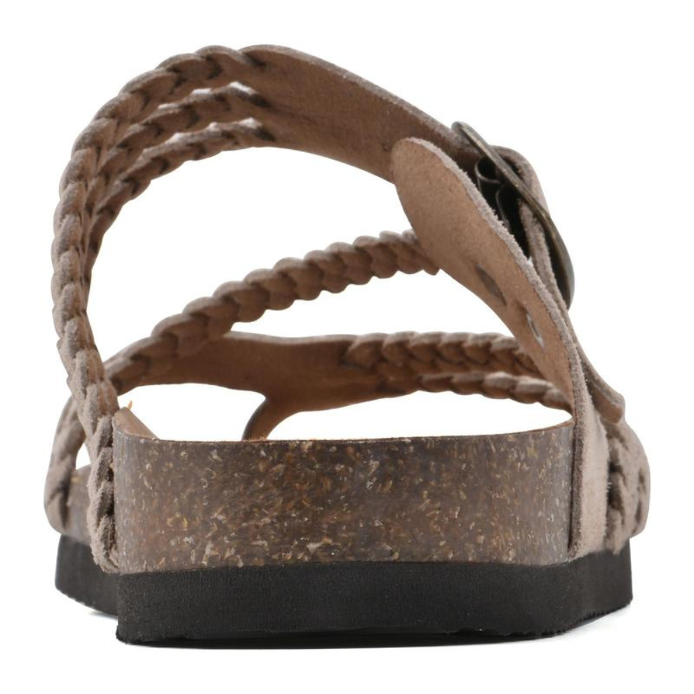 Women's Sandals | Cork Footbed Braided Straps