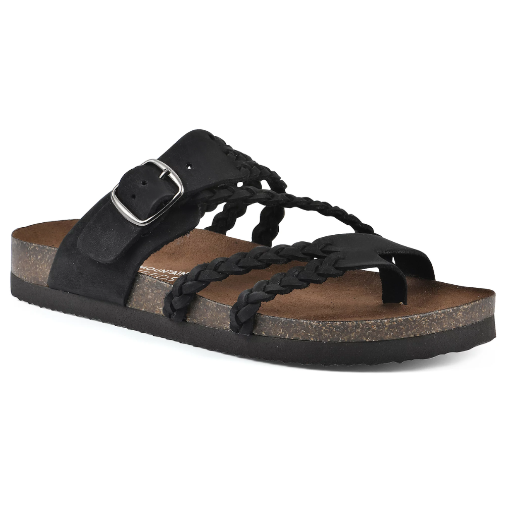 Women's Sandals | Cork Footbed Braided Straps