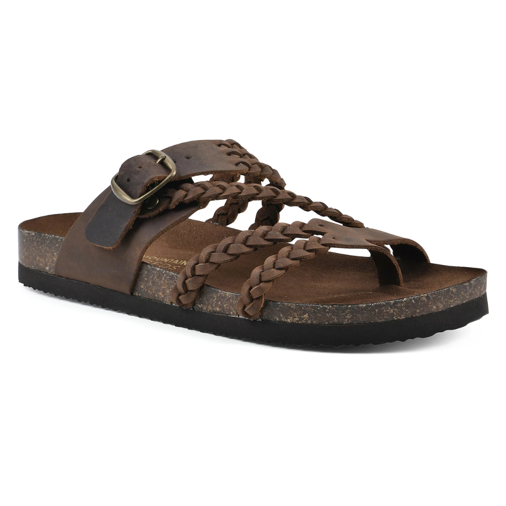 Women's Sandals | Cork Footbed Braided Straps