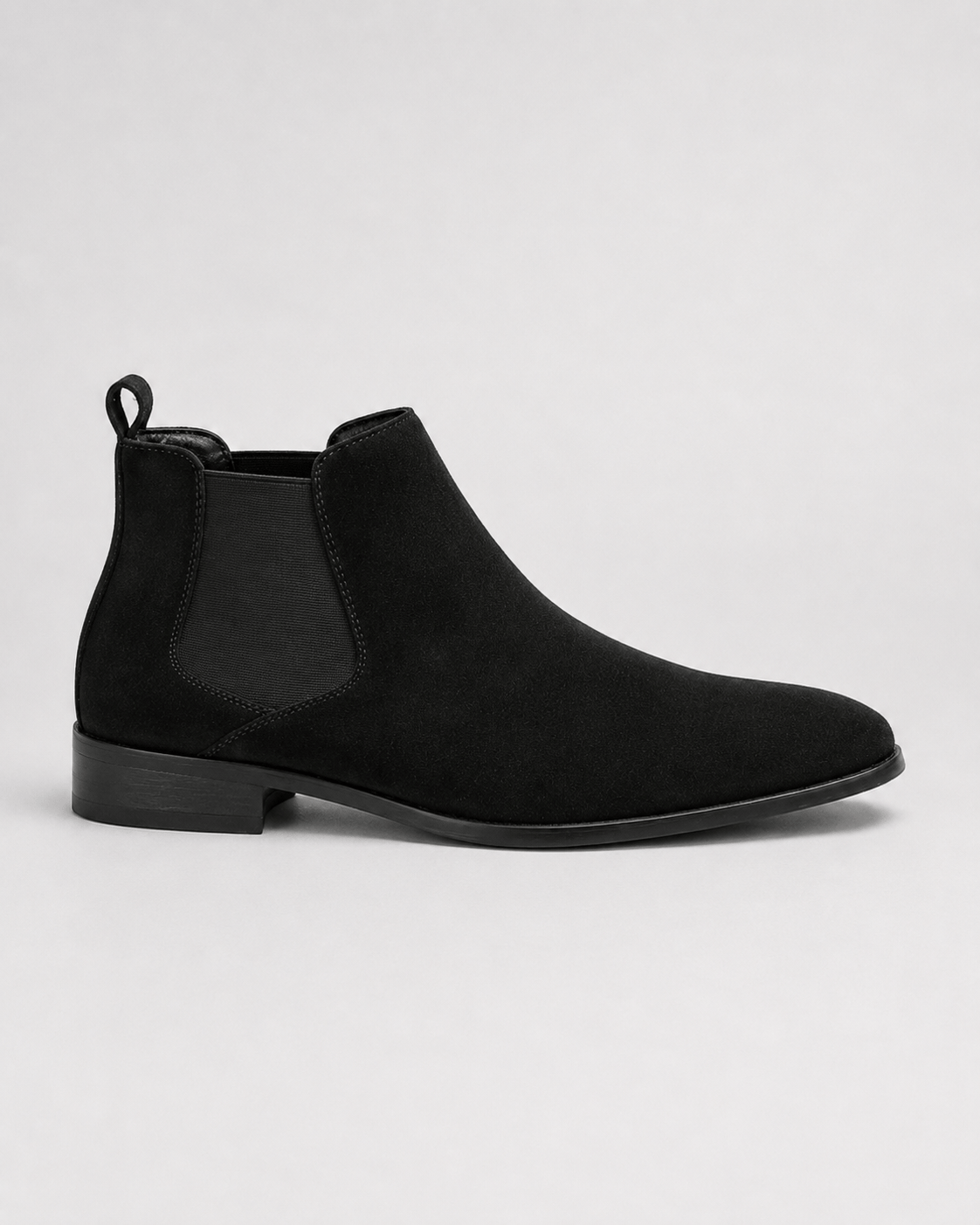 Slip-On Chelsea Boots UK for Men with Elastic Side Panels and Pull Tab