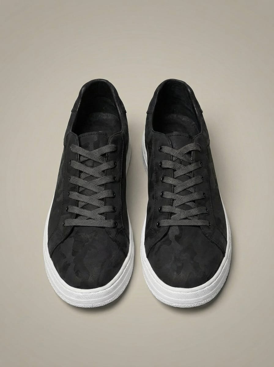 Men’s Classic Low Top Casual Sneakers | Lace Up