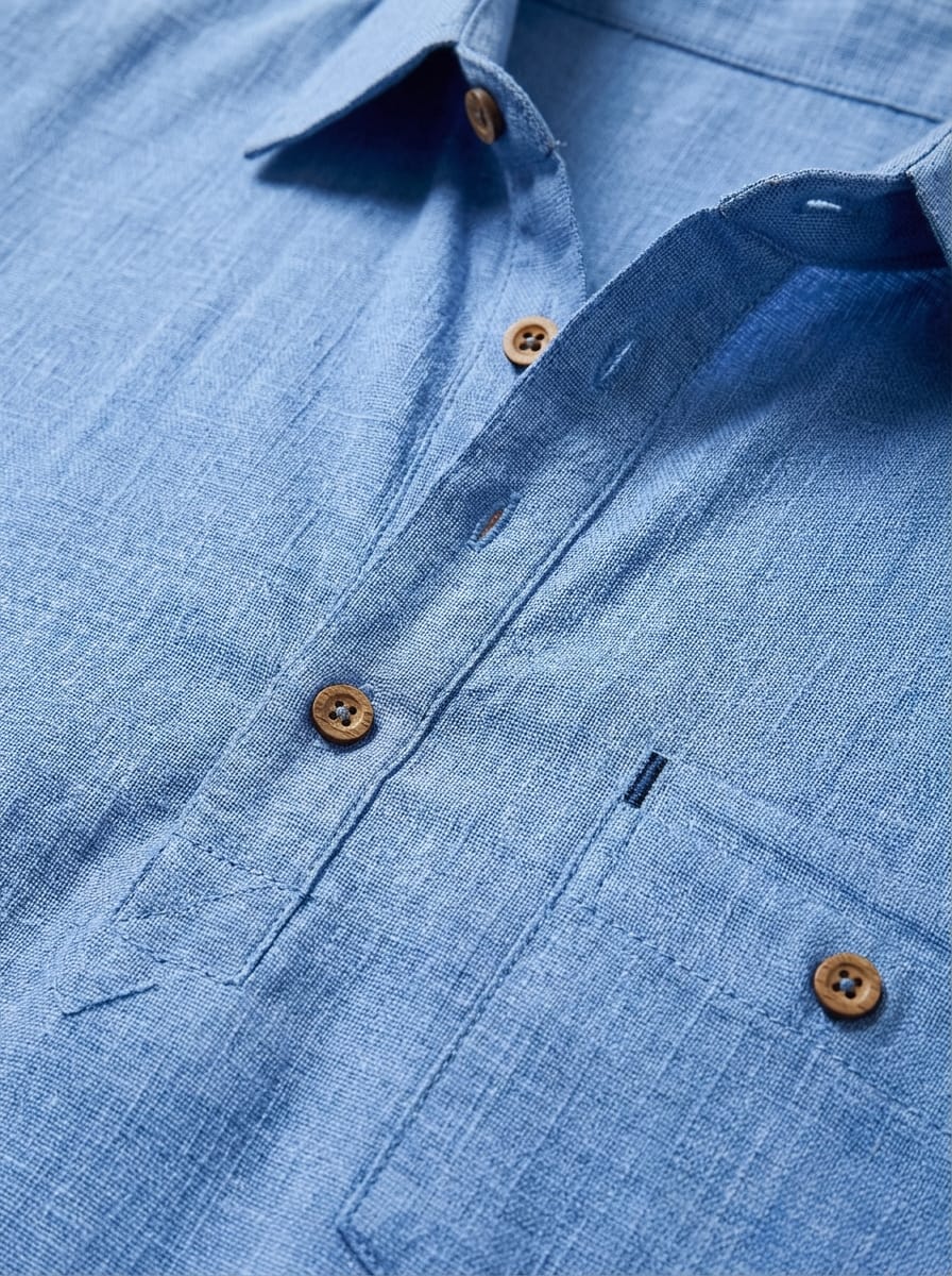 Men’s Collar Short Sleeve Polo Shirt | Chest Pocket