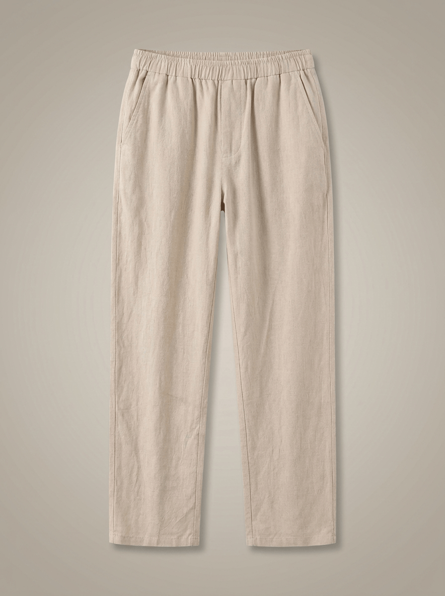 Men’s Drawstring Relaxed Fit Summer Trousers | Casual