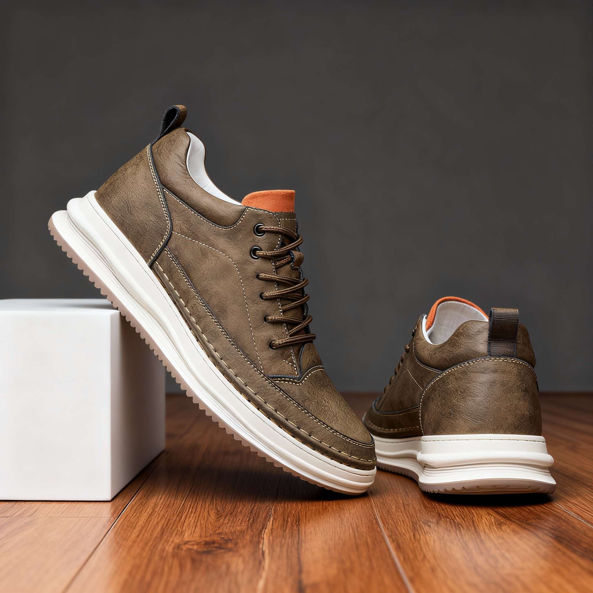 Men's Smart Casual Sneakers | Mid-cut