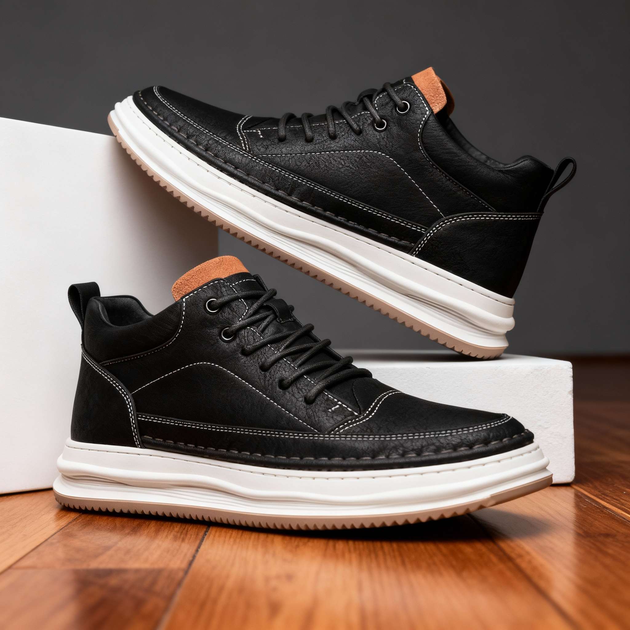 Men's Smart Casual Sneakers | Mid-cut