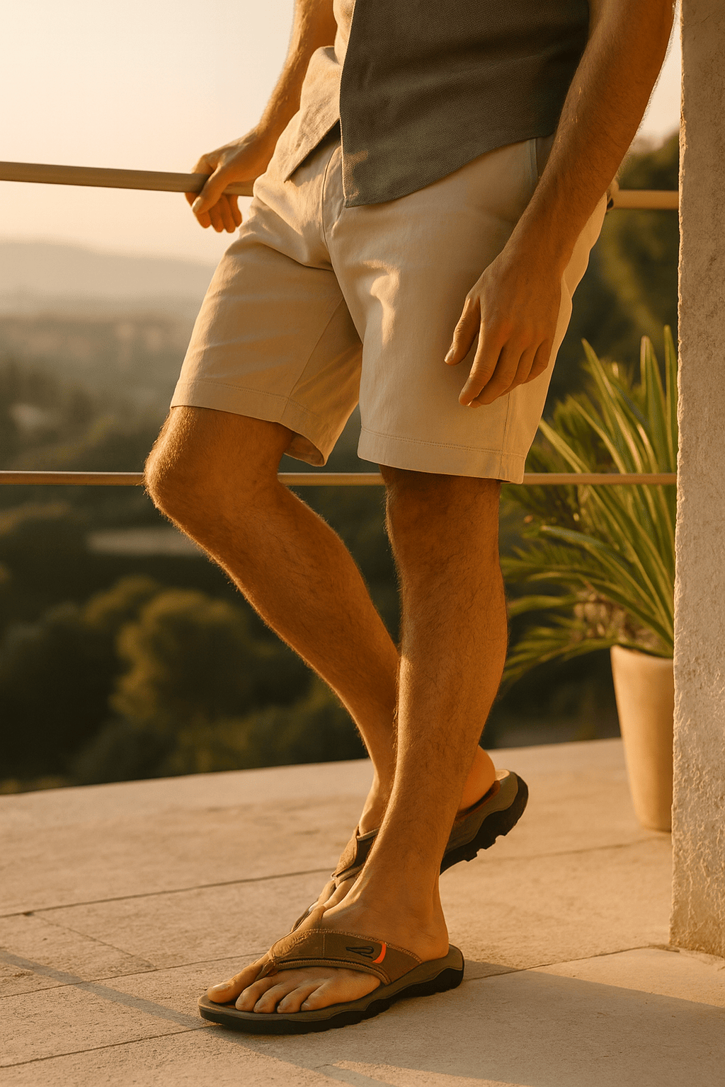 Men’s Summer Outdoor Sandals | Slip-Resistant