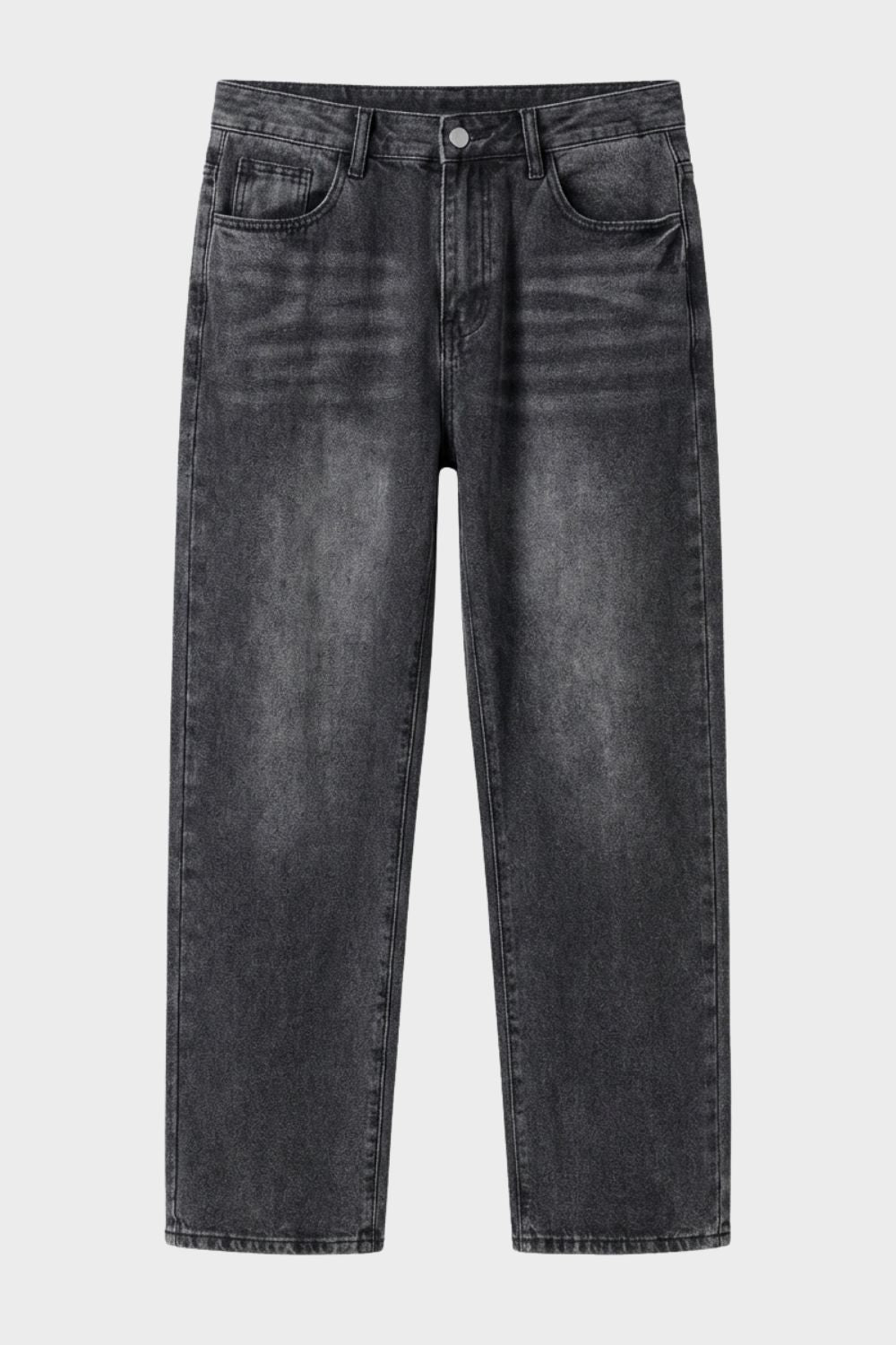 Men's Loose Fit Jeans | Straight Leg Casual Denim