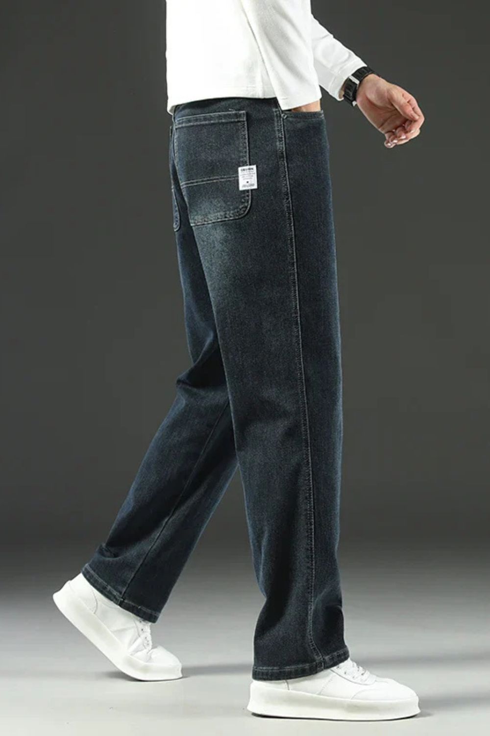 Men's Straight Leg Jeans | Relaxed Fit Denim