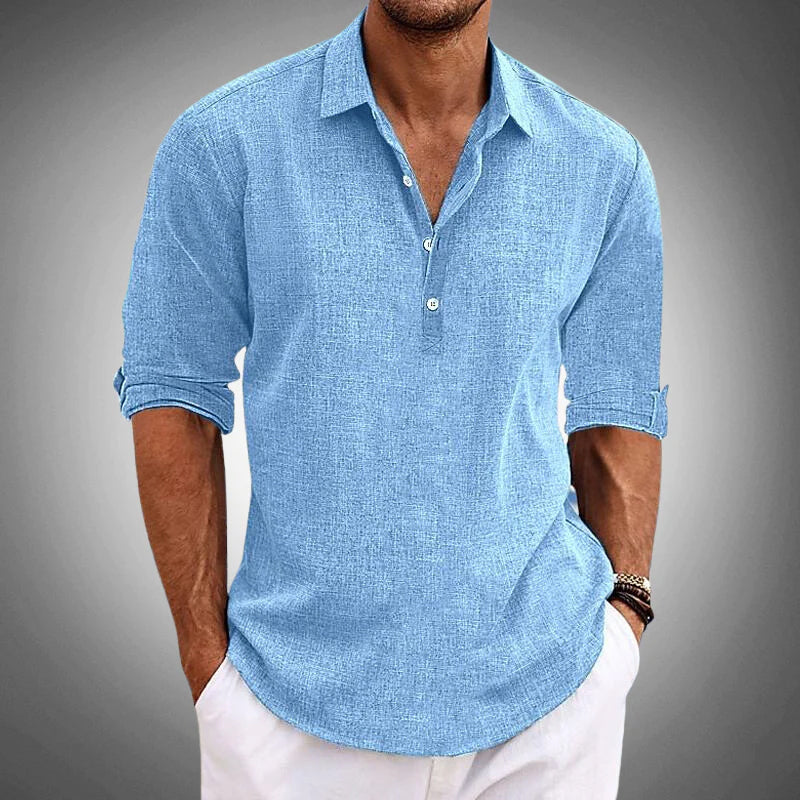 Men’s Harbor Button Shirt | Relaxed Fit Casual
