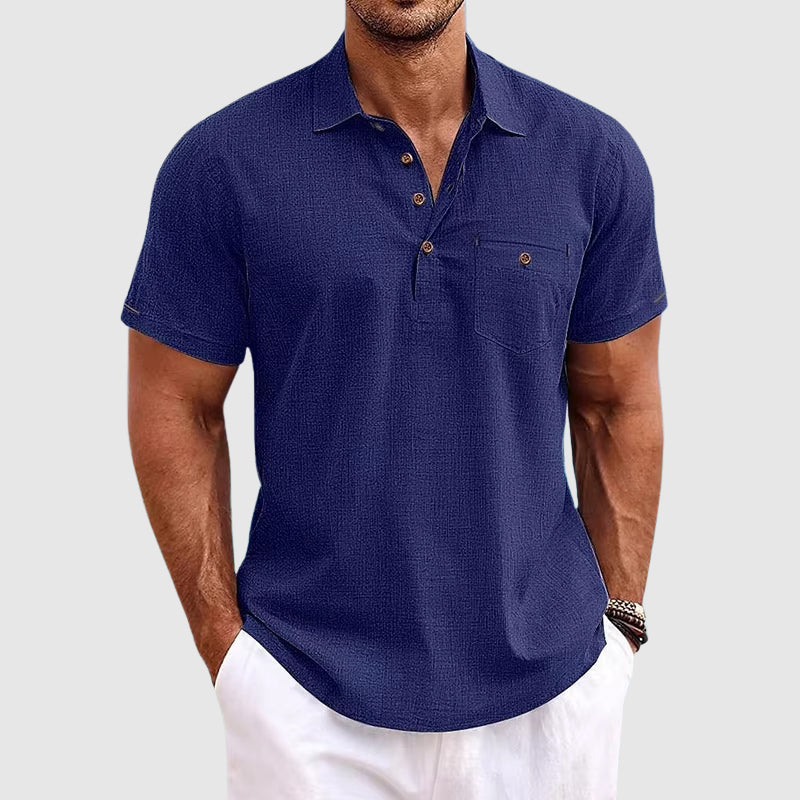 Men’s Polo Shirt | Short Sleeve Breathable Summer Style