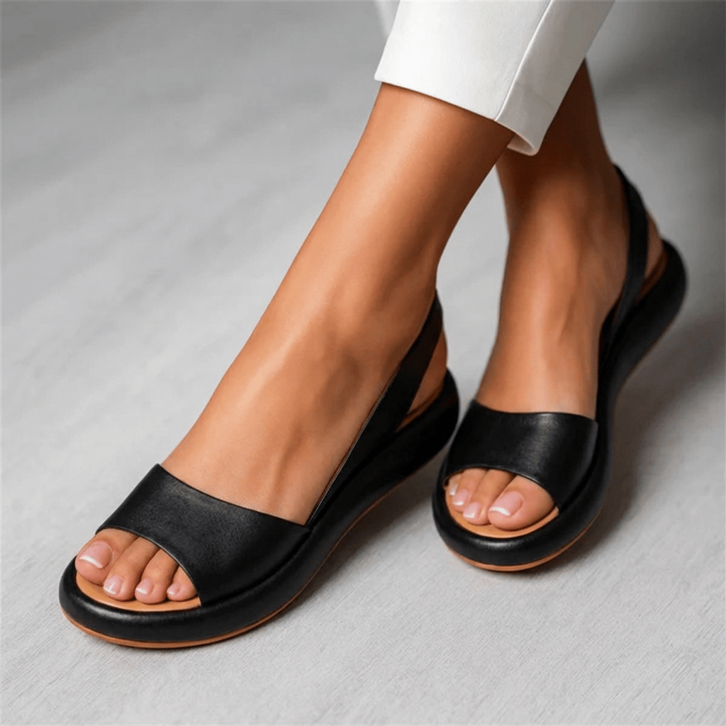 Women's Open Toe Slingback Sandals | Non-Slip