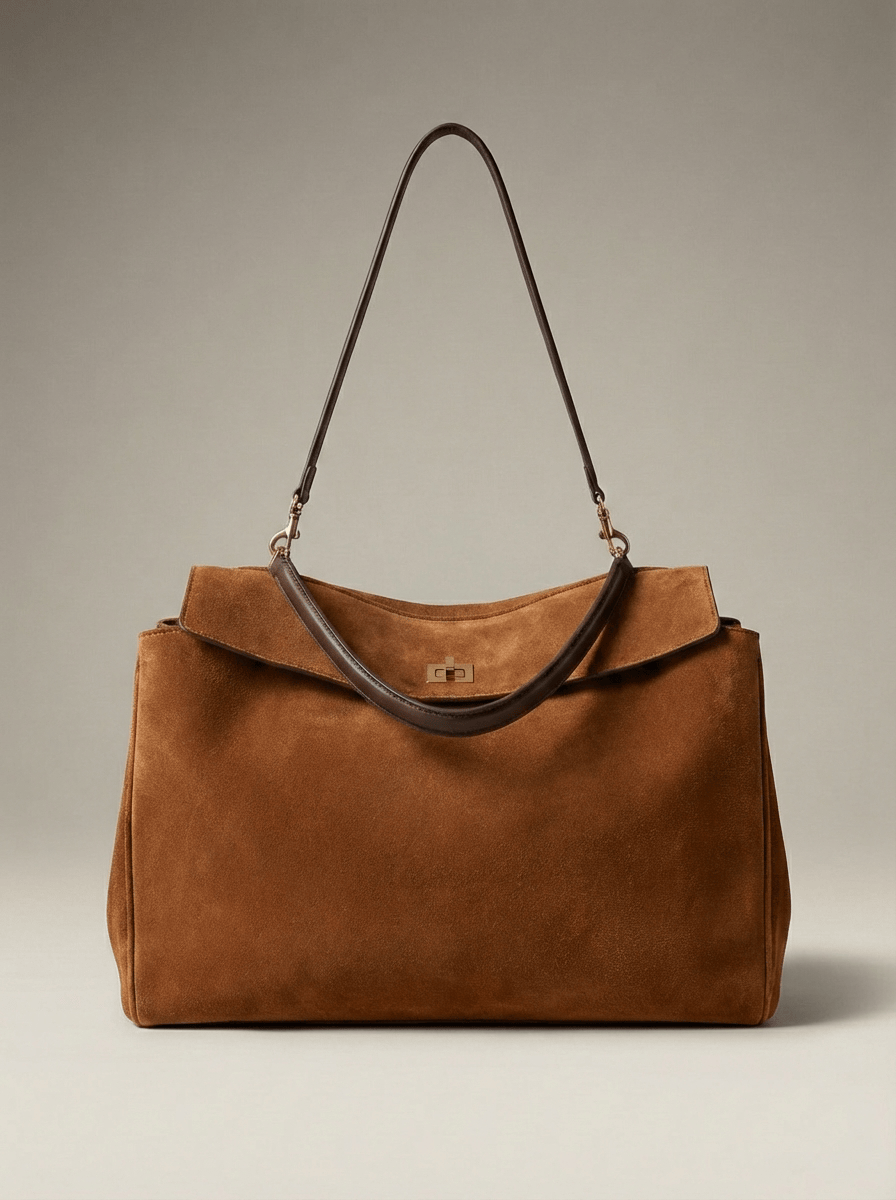 Women's Oversized Vintage Shoulder Bag | Crossbody