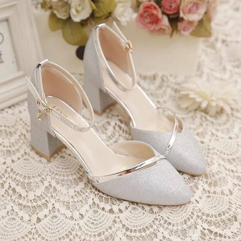 Women's Sandals | Ankle Strap Block Heel