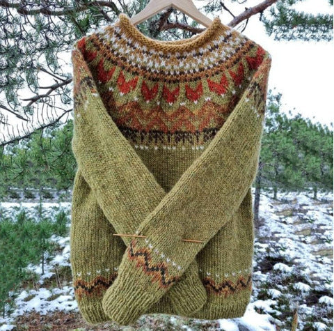 Women’s Sweater | Knit Icelandic Vintage