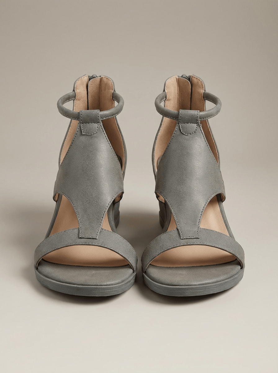 Women's T-Strap Wedge Platform Sandals | Open Toe